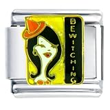 Bewitching Witch Italian Charms Bracelet Link
