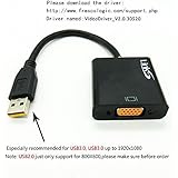 LinkS SuperSpeed USB 3.0 to VGA Adapter for Windows