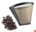 Cuisinart GTF-4 Gold Tone Filter for Cuisinart 4-cup Coffeemakers, Gold/Black