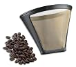 Cuisinart GTF-4 Gold Tone Filter for Cuisinart 4-Cup Coffeemakers, Gold/Black