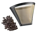 Cuisinart GTF-4 Gold Tone Filter for Cuisinart 4-cup Coffeemakers, Gold/Black