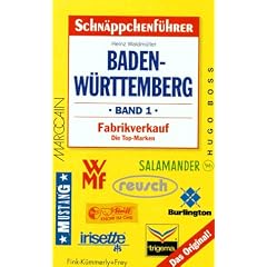 Schn�ppchenf�hrer Baden-W�rttemberg, Bd.1