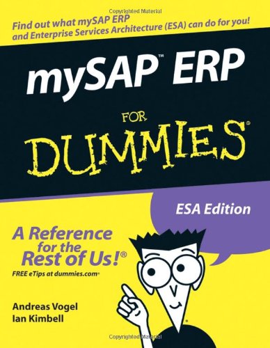 mySAP ERP For Dummies
