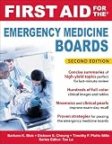 First Aid for the Emergency Medicine Boards 2/E (First Aid Series) 51J95zPn70L. SL160 First Aid for the Emergency Medicine Boards 2/E (First Aid Series)