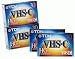 TDK VHS-C Video Tape (4-Pack)