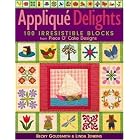 Click here to buy Applique Delights: 100 Irresistible Blocks from Piece O' Cake Designs by  Becky Goldsmith and Linda Jenkins.