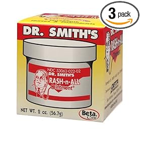 Dr. Smith's Rash-n-All Ointment, 2-Ounce Jar (Pack of 3)