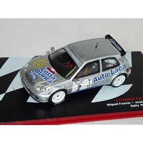 CITROEN SAXO KIT CAR 2003 MIGUEL FUSTER JOSE VICENTE MEDINA RALLY RIAS BAIXAS 2003 RALLY 1/43 ALTAYA BY IXO MODEL CAR SPECIAL OFFER
