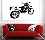Wall Sticker Mural Vinyl Motorcycles Gas Enduro S6357