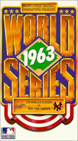 1963 World Series - Los Angeles Dodvers vs New York Yankees