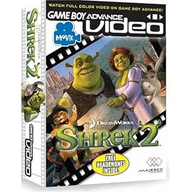 Shrek 2 Game Boy Advance Video Movie by Majesco