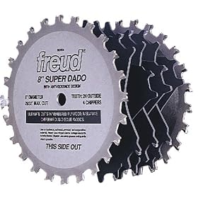 Freud SD508 Super Dado 8-Inch Stack Dado