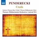 Penderecki: Credo (Credo/ Cantata In Honorem/ Hymn Do Sw. Wojciecha)