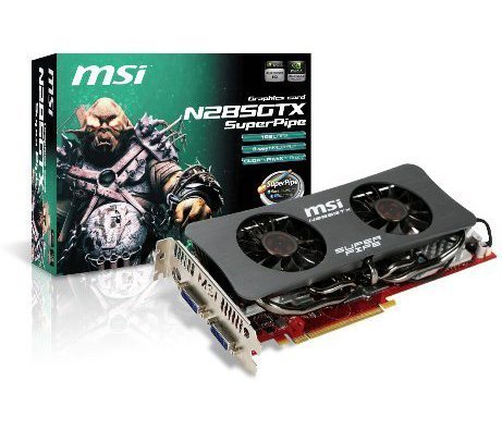 MSI N285GTX SuperPipe OC