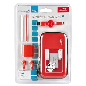 Speed-Link SL-5556-SRD - SPEEDLINK Protect &amp; Load Pack for Nintendo DSi, Red SL-5556-SRD