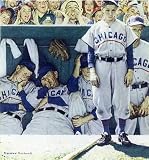 Dugout (Bottom of the 9th), Art Poster by Norman Rockwell