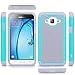 J3 Case, Express Prime Case, Amp Prime Case, LK [Shock Absorption] Hybrid Armor Defender Protective Case Cover for Samsung Galaxy J3 / Express Prime / Amp Prime (Mint)