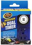 Zoo Med AquaSun Dual Timer Custom 2 Outlet Timer Day/Night Timer Cycle