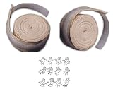 Boxing Hand Wraps - 'SHIHAN- MAX' NATURAL - PAIR