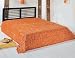 Ibena Glamourana jacquard Decke Solare Futura pfirsich 230x230 cm