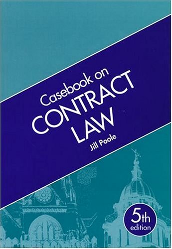 Casebook on Contract, 5th Ed.