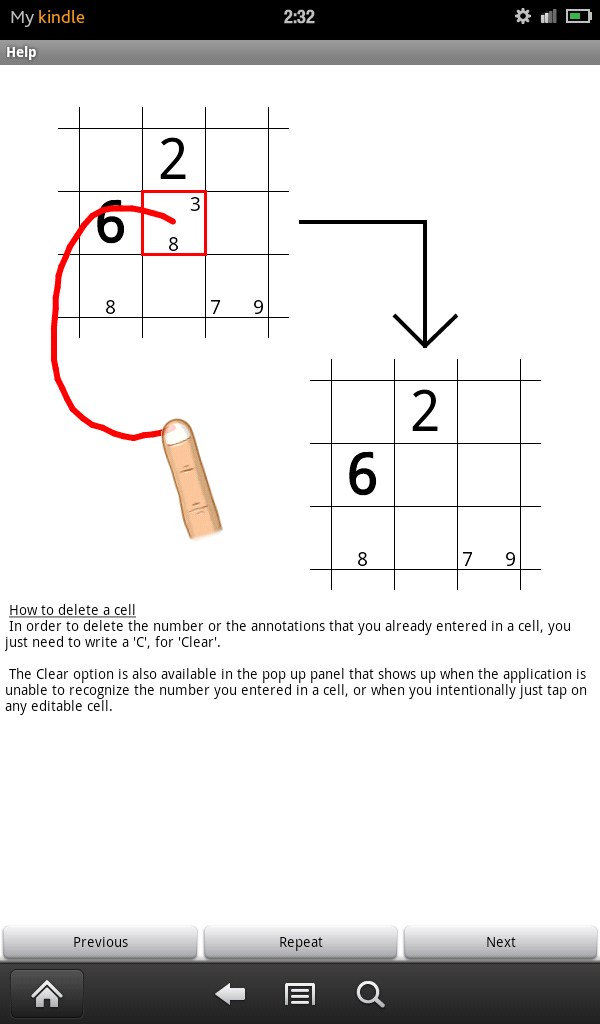Amazon HandWrite Sudoku For Kindle Fire Appstore For Android