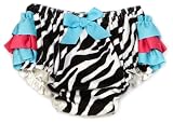 Mud Pie Wild Child Zebra Bloomer