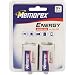 Memorex High Performance 9V Alkaline Batteries, 2 Pack