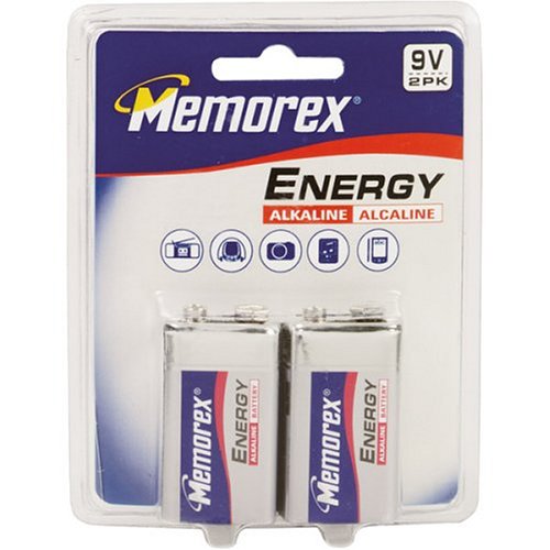 Memorex High Performance 9V 2 Pack