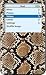 Snake Print - Apple iPod video 30GB Hard Case iJacket - Shock Absorbent Hard Protective Faceplate Cover + FREE iPod video Screen Protector Shield