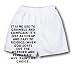 White Boxer Short with It is no use to grumble and complain; It s just as cheap and e...