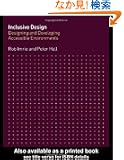 Inclusive Design: Designing and Developing Accessible Environments