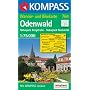 Geo-Naturpark Bergstra�e-Odenwald 1 : 75 000: Wandern / Rad