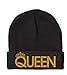 King & Queen, Couple Matching, Warm & Stylish 12 inch Long Unfolded Beanie