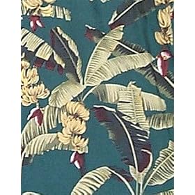 Buy Banana Tree - Hawaiian Capri Pants in Jade Green by MauiShirts