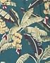 Banana Tree - Hawaiian Capri Pants in Jade Green - M