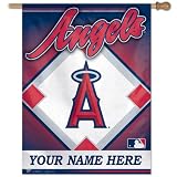 Los Angeles Angels of Anaheim Personalized Vertical Flag: 27x37 Banner