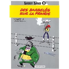 Lucky Luke, tome 29 : Des barbel�s sur la prairie