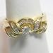14K Diamond Wedding Set
