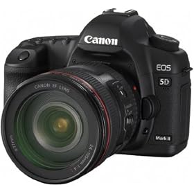 Canon - EOS 5D Mark II - Appareil photo reflex num�rique - Ecran LCD 3" - 21.1 MP - Enregistrement vid�o Full HD - Sortie HDMI - Etanche � la poussi�re et � l'eau - Objectif 24-105mm F/4 IS USM