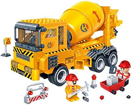 Educational Fun Toy Puzzle Blocks Concrete Mixer
