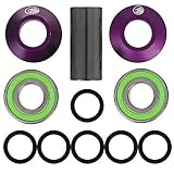 The Shadow Conspiracy Mid Kit BMX Bike Bottom Bracket - 22mm - Purple