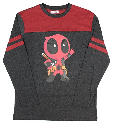 Marvel Comics Deadpool Long Sleeve Graphic T-Shirt - Medium