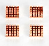 XBRdepot 1 Pack of 4 Premium Self-Stick Copper Heatsinks for XBOX 360 RAM ANA and Southbridge Coolin