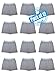 Men's 12 Pack Knit Cotton Jersey Boxer Sleep Shorts