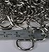 10-1" Heavy Welded Dee Rings Dog Collars Purses Backpacking