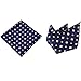 Mens Fashion Polyster Skinny Neck ties and Bowtie Pocket Square 3pcs Set for Gifts
