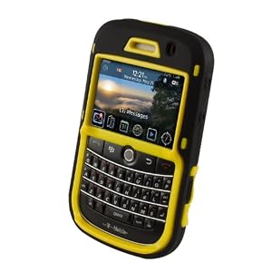 OtterBox Defender Case for BlackBerry Bold 9000 (Yellow,Black)