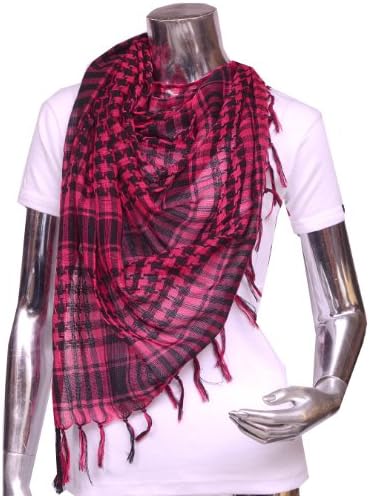 Fash Apparel Plaid & Houndstooth Check Soft Square Scarf