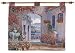 "Enthralling Vista" Flowers Fountain Wall Hanging Tapestry 27" x 36"